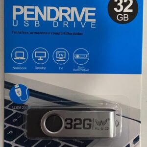 Pen Drive Usb 2.0 32gb Original GARANIA 3 ANO Pc Tv Not Pendrive