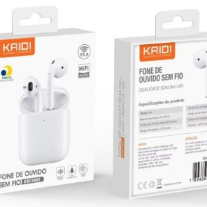 Fone De Ouvido Sem Fio Tws Bluetooth 5.3 Original—KAIDI