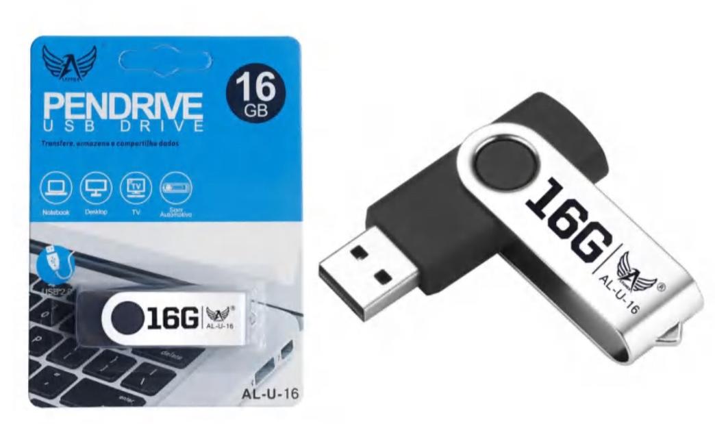 Pen Drive Usb 2.0 16gb Original Lacrado 100% - Imagem 2