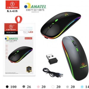 NOVO MOUSE CARREGÁVEL SEM FIO KAPBOM