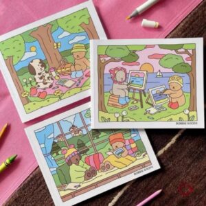 Desenhos Bobbie Goods FOLHAS SOLTAS A4